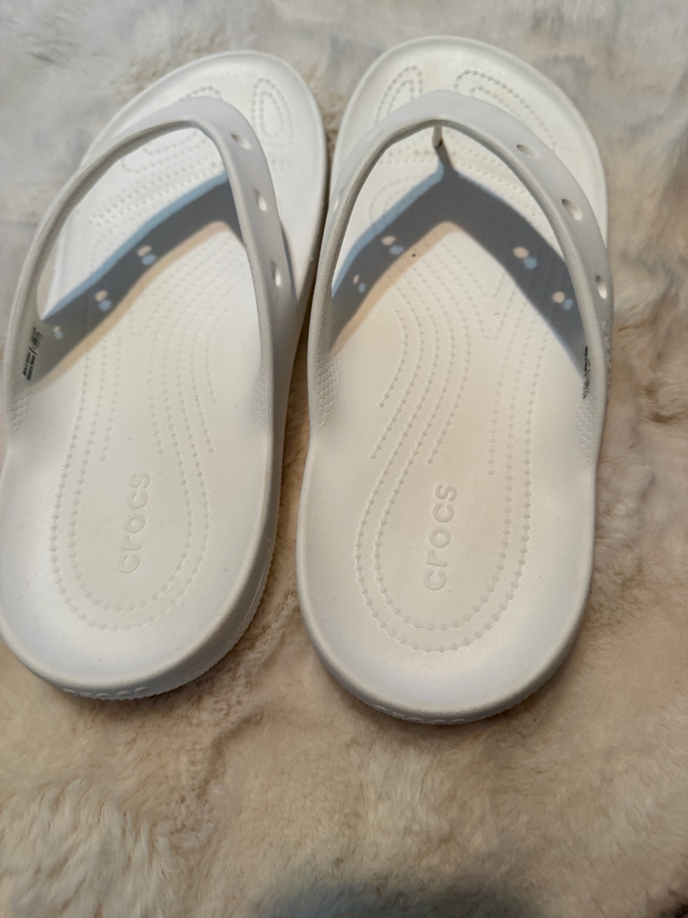 Croc’s White Orthopedic Slides•11 - Picture 5 of 7